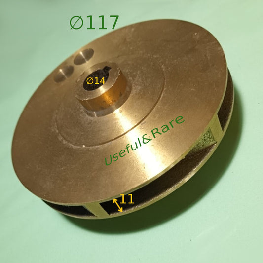 Рабочее колесо водяного насоса HPF\ DTm Ø115-117*59*14 h48-18-15-10