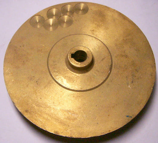 Латунное рабочее колесо d128*11*34 для центробежного насоса