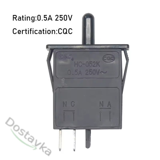 Вимикач світла кнопковий (одинарний_2C) ELTEK 100256 для холод. Bosch