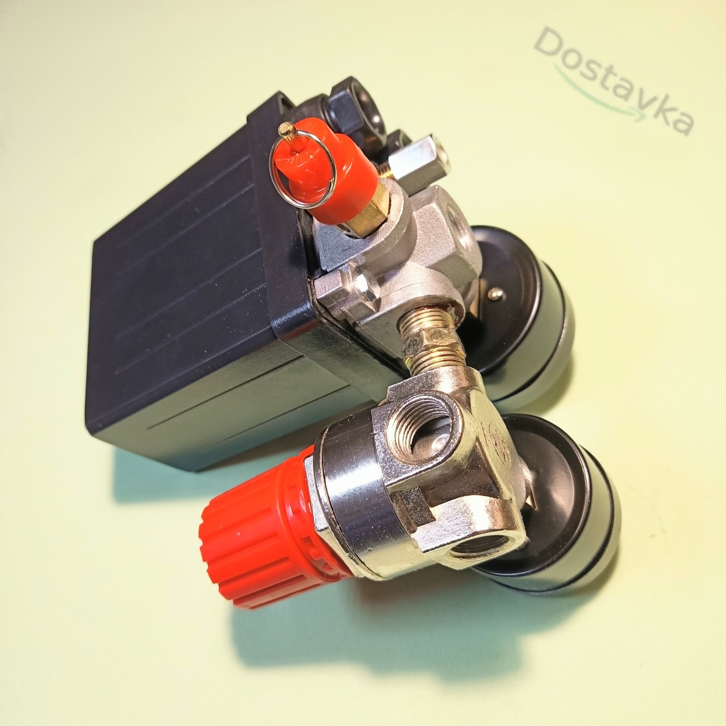 Автоматика 220 Вольт на три виходи повітряного компресора (у зборі)