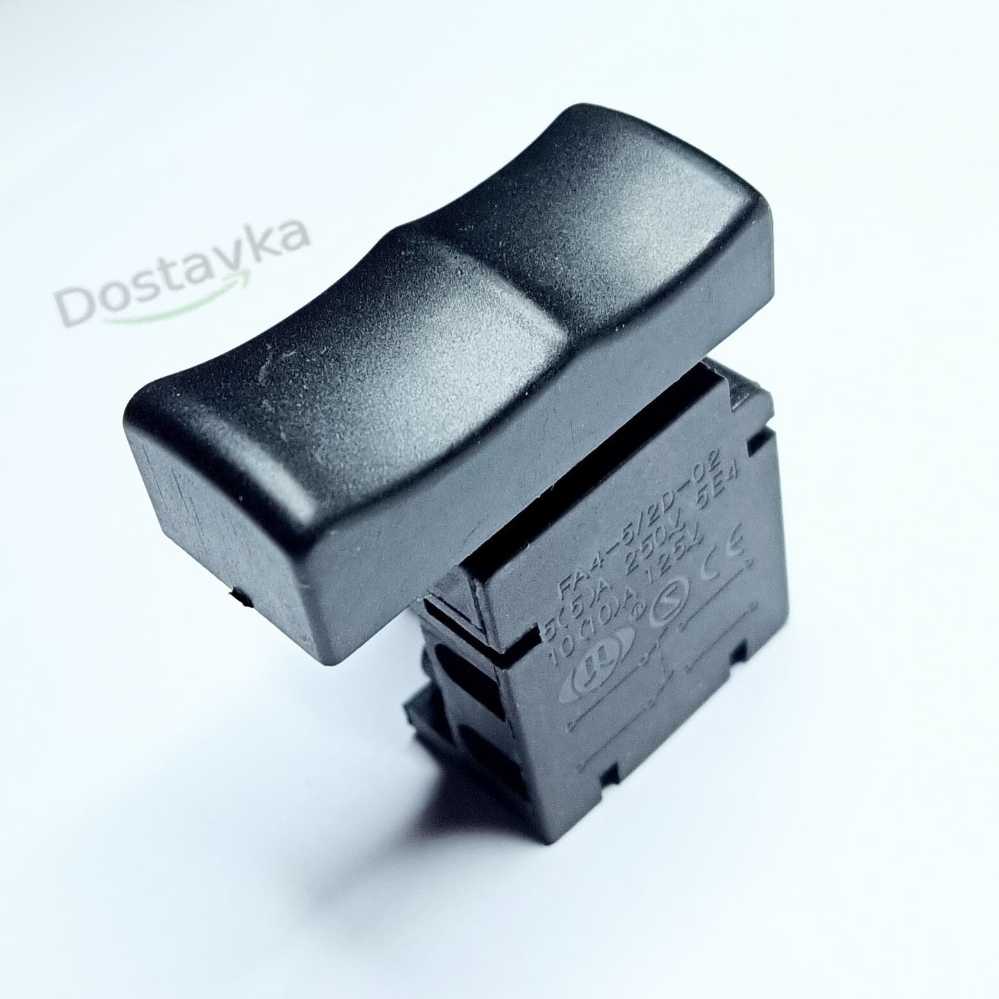 Кнопка пуску пилки fa4-5/2d-02 (клавіша 17.5*42) (5A-250V/ 10A-125V) (фіксатор)