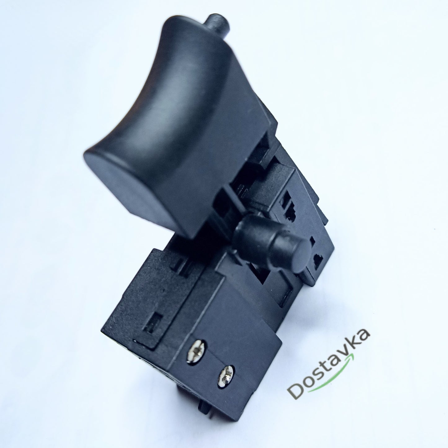 Кнопка FA2-5/1BEK h52 для сетевого шуруповерта дрели Элпром (клавиша 14*23)