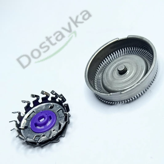 Круглая сетка-нож стригущего блока электробритвы Philips/ Vitek VT-1370-1379