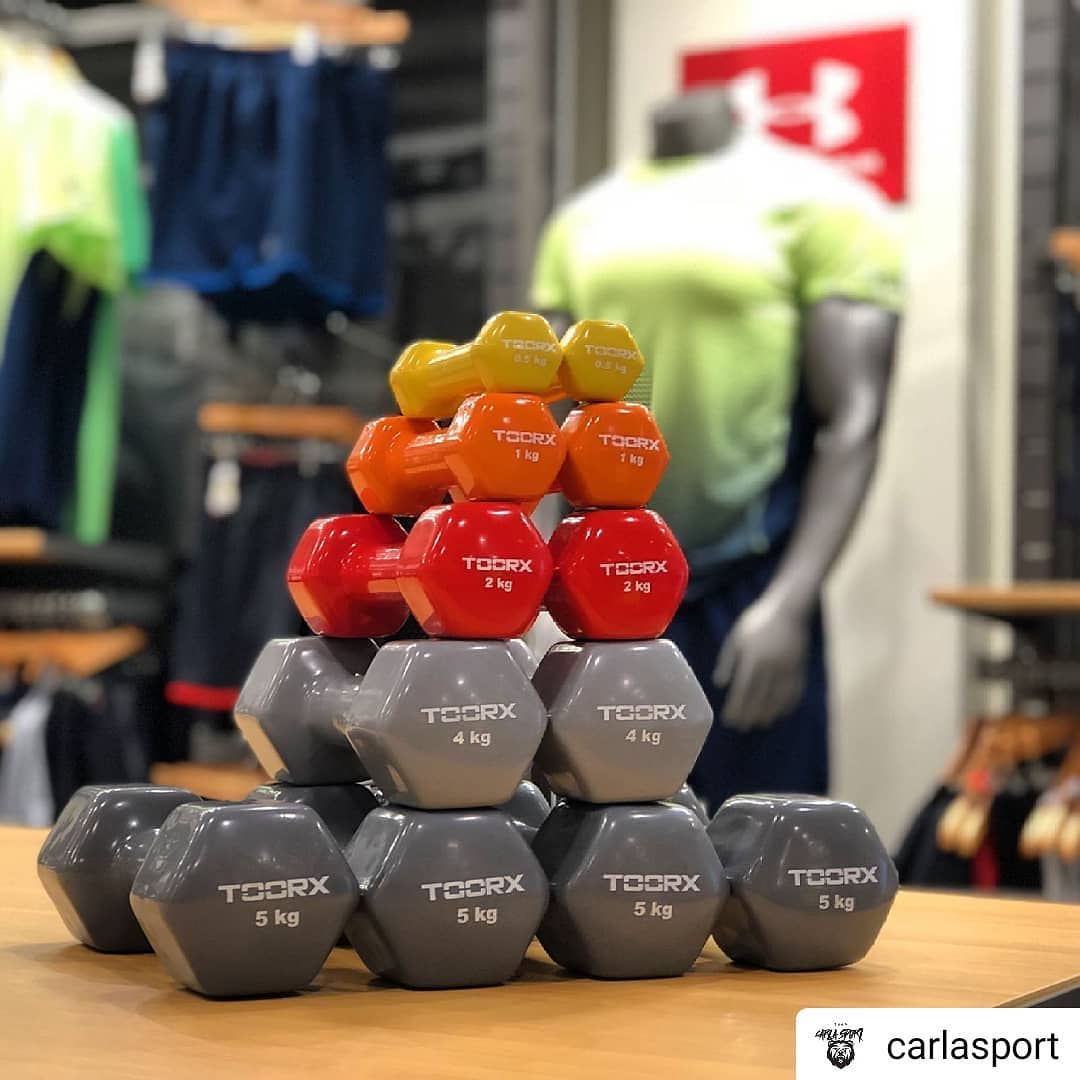 Гантель для фітнесу Toorx Vinyl 6 кг (MV-6)