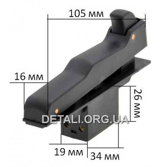 Кнопка для болгарки Wintech 180 / Sparky