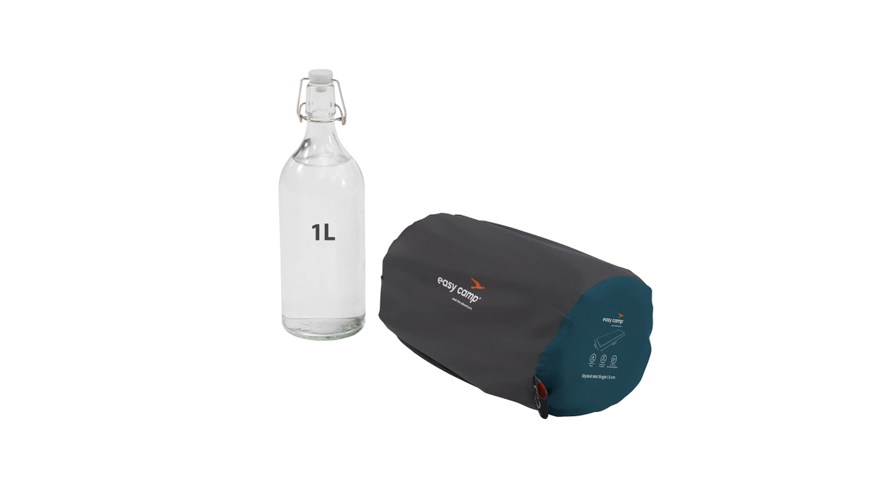 Килимок самонадувний Easy Camp Skylark Single 1.5 cm Blue (300074)