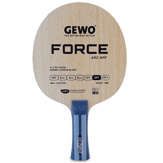 Ракетка для настільного тенісу Gewo Force ARC OFF+, Nexxus EL Pro 48+Neoflexx eFT 45 FL (1069100001)