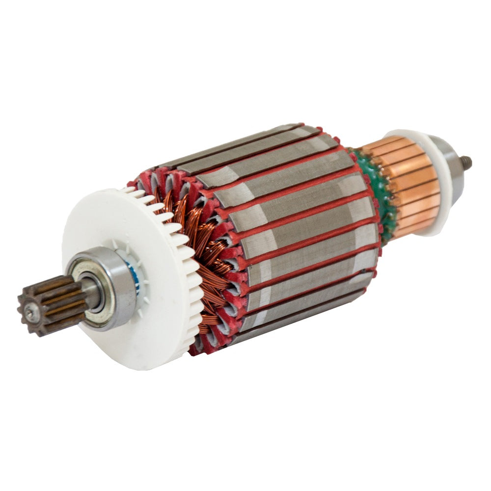 Якорь (с ведущей шестерней) для двигателя автомойки VORTEX (534243316) 5342433, 5342613, длина 150-109-40, диаметр 39-23, 11 зубов