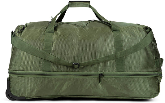 Сумка дорожня на колесах TravelZ Wheelbag Doubleloader foldable green (603097)
