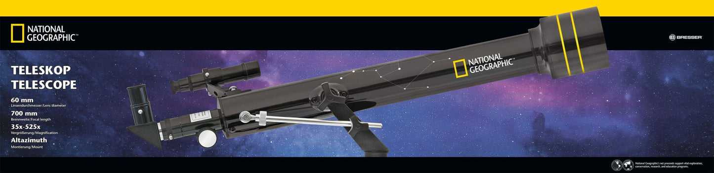 Телескоп National Geographic 60/700 AZ (9011100)