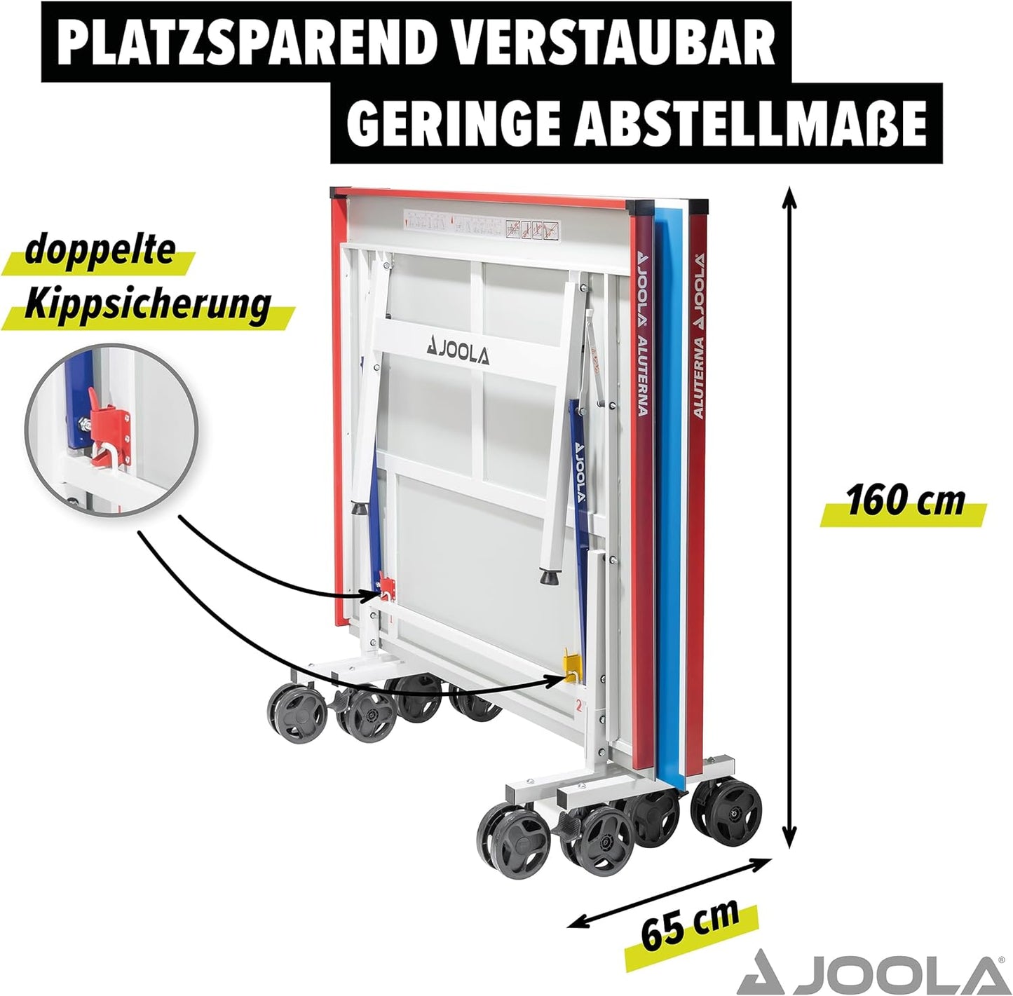 Тенісний стіл Joola Duomat Pro ITTF Green (11511)