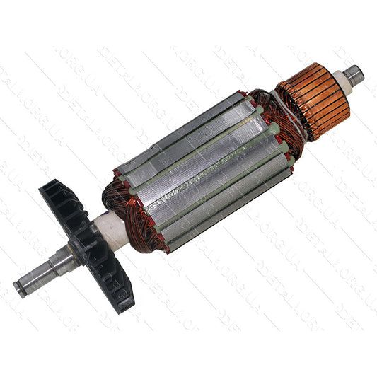 Якорь для угловой шлифовальной машины (болгарки) Stern 230 N (194*48 шлиц 9 мм)