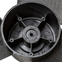 Крильчатка назовні. блоки для кондиц. D = 320mm, H = 142mm, D штока = 6mm (проти годин. стрілки)