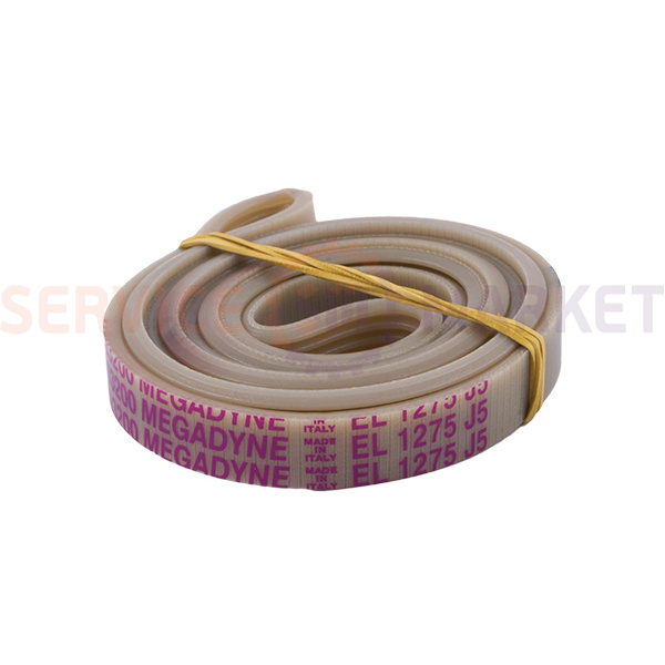 Ремень 1275J5 EL Megadyne белый