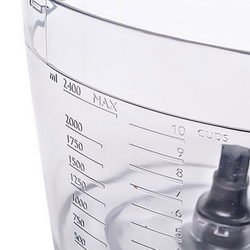 Чаша основна 2000ml (старого зразка) CP9820/01 для кух. комб. Philips чорна ручка