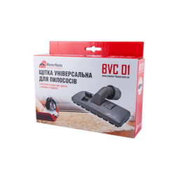 Щітка підлога/килим BVC 01 на трубу D30-37mm для пилососа MasterHouse чорний