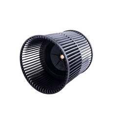 Крильчатка для витяжки D=150мм H=155мм d валу=8мм (за годину, під гайку) Pyramida чорний