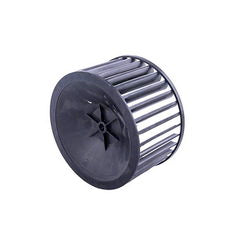 Крильчатка для витяжки D=120mm H=65mm d валу=8mm (за годину) Pyramida чорний