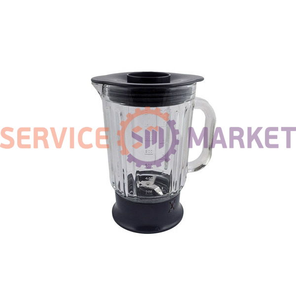 Чаша блендера в сборе 1200ml (стекло) для кух. комб. Kenwood серый (аксессуар)
