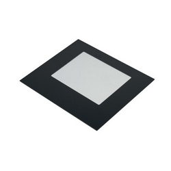 Скло дверей для духовки 493x413mm Indesit