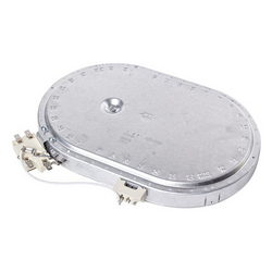 Конфорка для стеклокерам. поверх. D=165mm (с расш. зоной L=265mm) 1500/2400W Beko