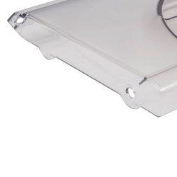 Панель ящика мороз. камеры (верхнего) 383x186mm Атлант прозрачный