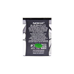 Аккум. батарея BL-5B Li-ion 3.7V 860mAh для моб. тел. Nokia (OR)
