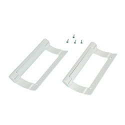 Комплект ручек двери (2шт.) для холодильника Electrolux белый