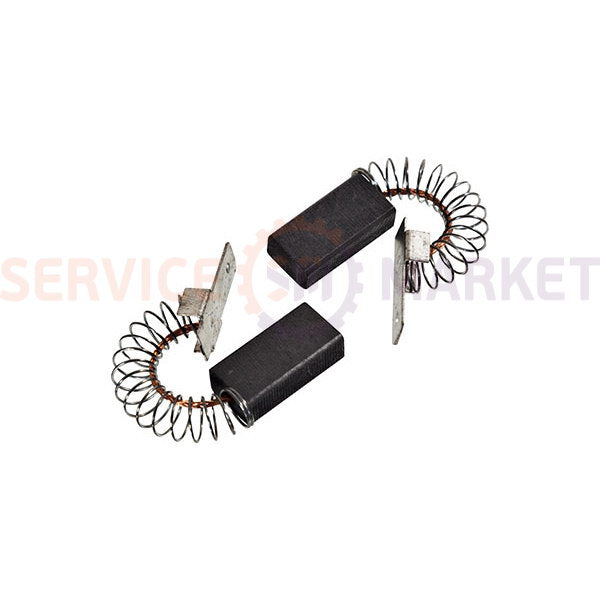 Щетки двигателя (2 шт.) для стиральной машины, стержень (без корпуса) 10x6x19