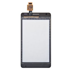 Сенсорный экран (тачскрин) #CD4F1071FPC для моб. телефона D2104 Xperia E1 Sony черный (OR)