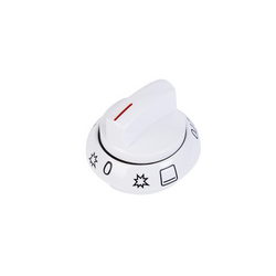 Ручка регулировки режимов духовки для плиты Bosch белый