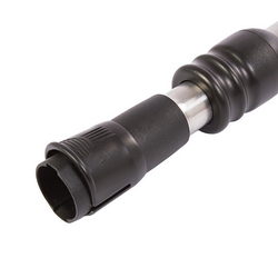 Труби телескоп. (нержав.) з манжетою для пилососу D=35mm (з фікс.) Bosch сріблястий