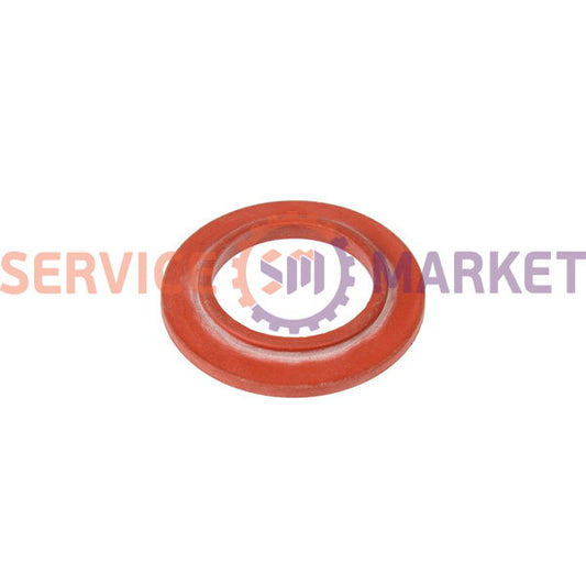 Прокладка 42.5x26.5xh=5/3mm кришки ємності для води кавоварки DeLonghi червоний