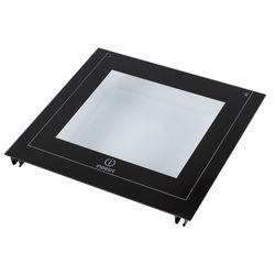 Скло дверей для духовки 493x450mm Indesit