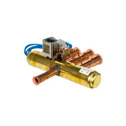 Клапан 4-х ходовой DHF-20 (вх. 1/2" ODF, вых. 3/4" ODF) для кондиционера
