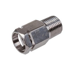 Перехідник прямий 1/8" D отв.=3,5mm для тефлонової трубки кавомашини Saeco