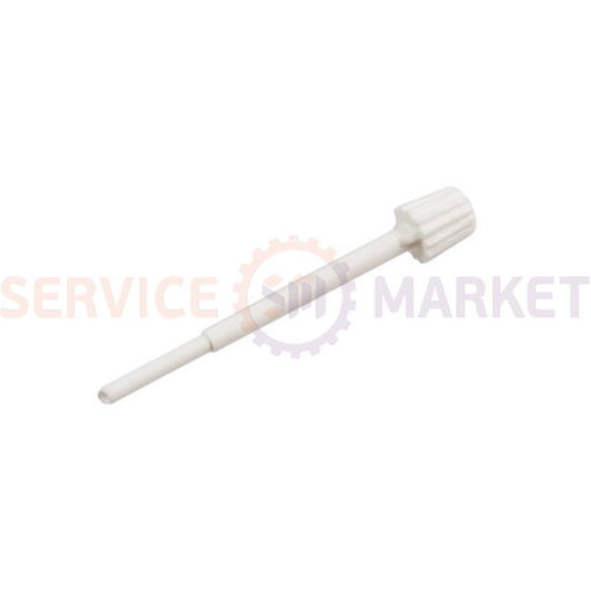 Голка регулювання подачі повітря в капучинатор для кавоварки Saeco білий