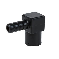 Перехідник кутовий 90° до капучинатора для кавоварки Saeco чорний