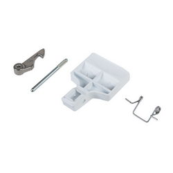 Ручка дверей (люка) в зборі для пральної машини Indesit білий