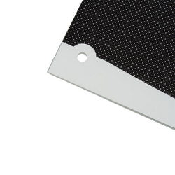 Скло дверей зовнішнє з термометром для духовки 495x445mm Indesit