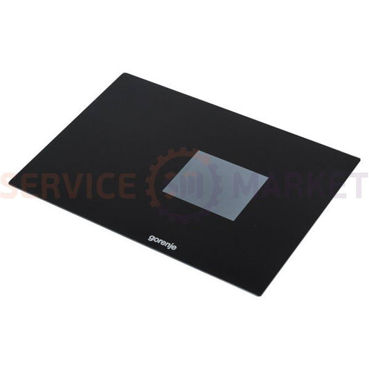 Скло дверей зовнішнє для НВЧ-печі 375x263mm Gorenje