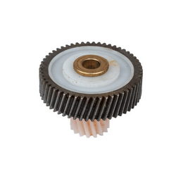 Шестерня мала для м'ясорубки D=18/46.5, H=20/12(35), Z=16кос./54кос. метал.Liberty