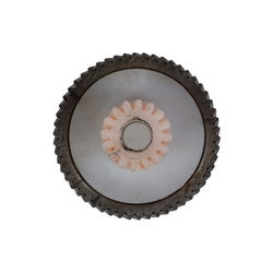 Шестерня мала для м'ясорубки D=18/46.5, H=20/12(35), Z=16кос./54кос. метал.Liberty