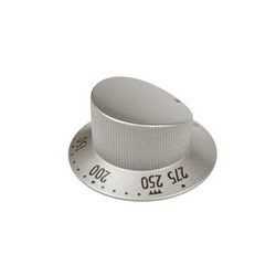 Ручка регулировки температуры духовки для плиты Gorenje серебристый