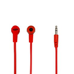 Наушники для моб. телефона Samsung SY128 (разъем 3.5mm) 16 Ohm L=1000mm красный