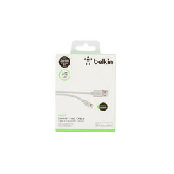 USB дата-кабель (Lightning) Belkin L=1200mm для моб. тел. iPhone 5S Apple белый