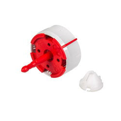 Ручка перемикання програм у зборі для прання. машини Bosch білий