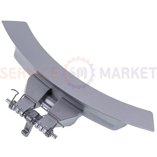 Ручка дверей (люка) у зборі для пральної машини Electrolux сріблястий