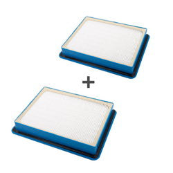 Набір вихідних фільтрів ZVCA050H (2 шт.) HEPA13 для пилососу Zelmer синій