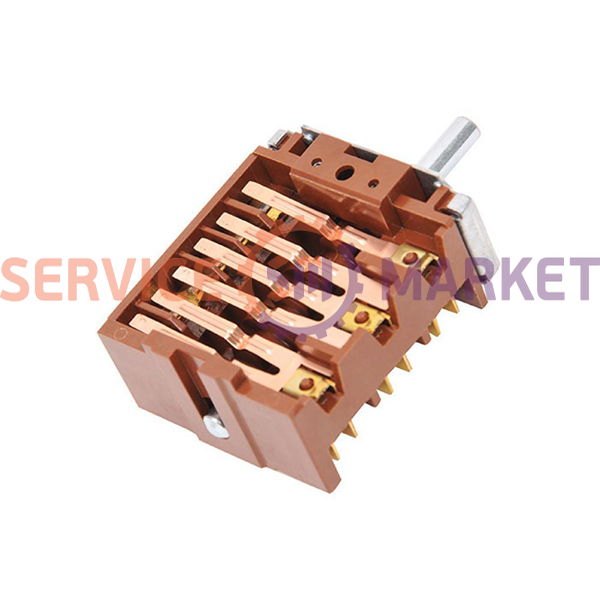 Перемикач потужний. конфорок для електроплити 46.27266.500 (7 поз.) Electrolux EGO